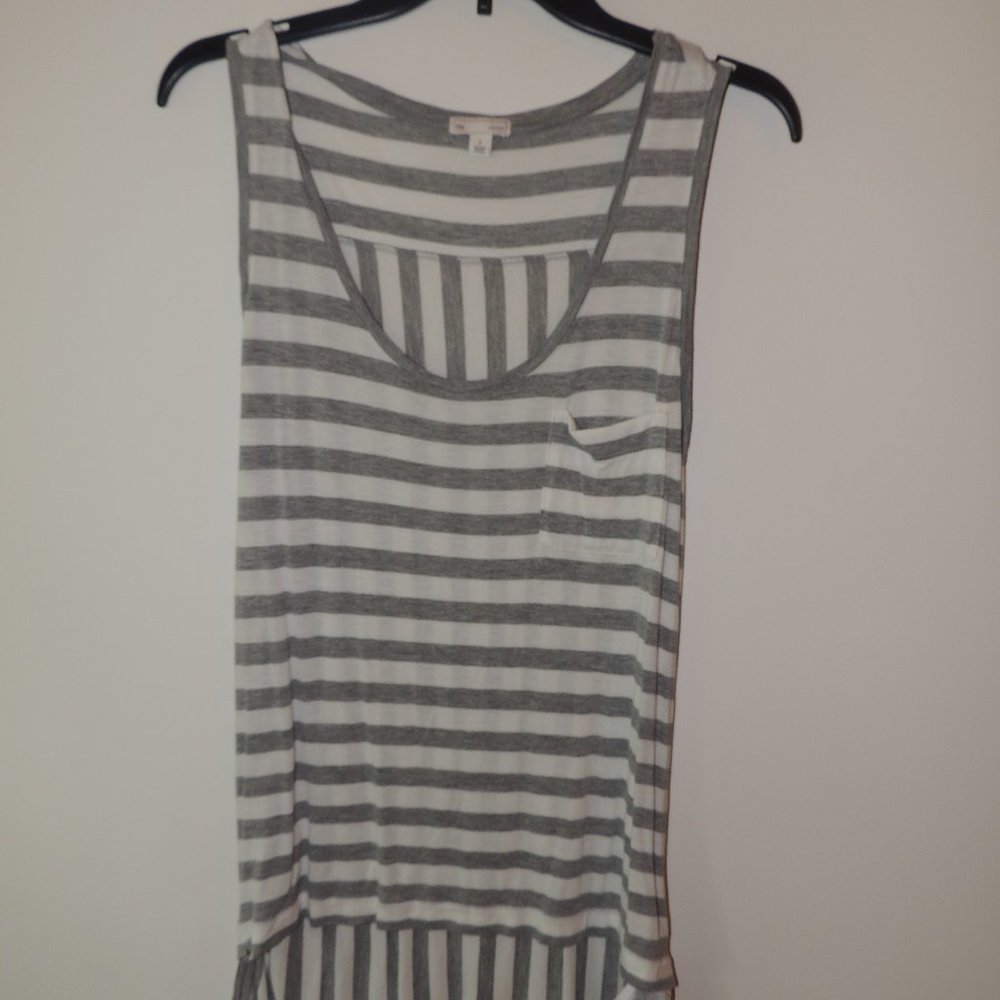 Grey Striped Tank - Picture 2 of 4